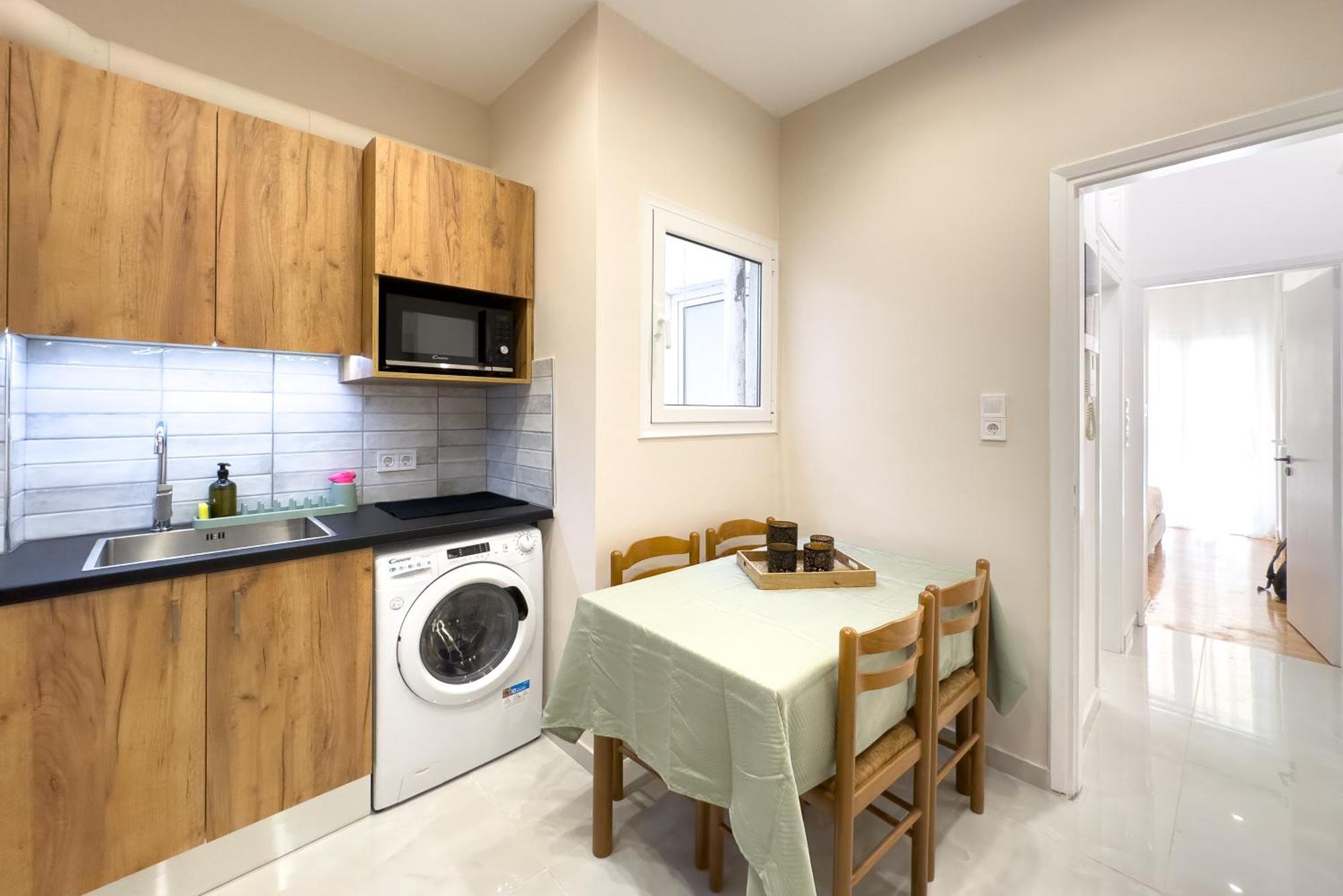Eclectic Moonstone Apartment In Atene Esterno foto